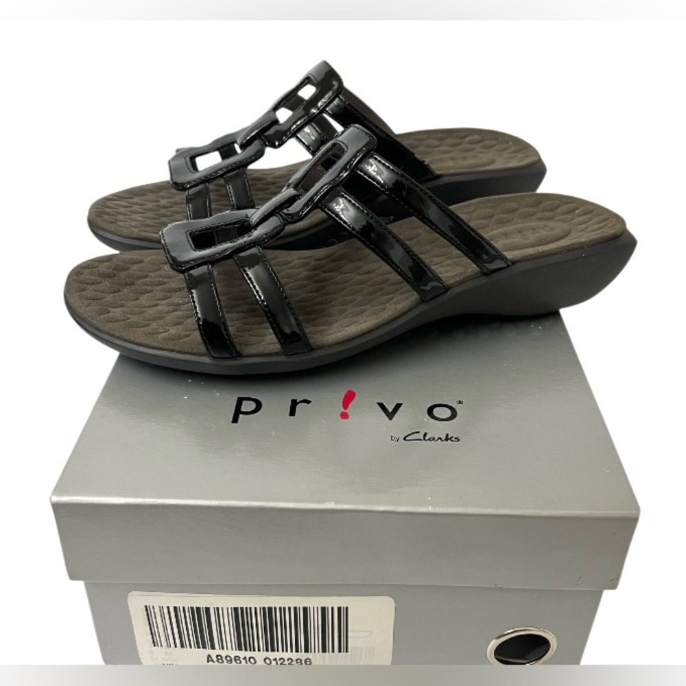 🖤NEW Privo by Clarks - Black Women's Sandals Size 9